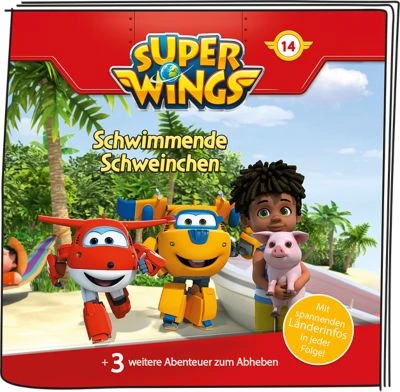 Tonies Super Wings - Schwimmende Schweinchen â Bild 3