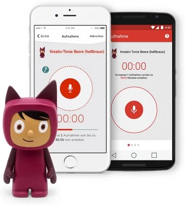 Tonies Kreativ-Tonie, Beere/hellbraun â Bild 2