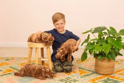 Teddy-Hermann Nilpferd Liegend 45 Cm â Bild 2