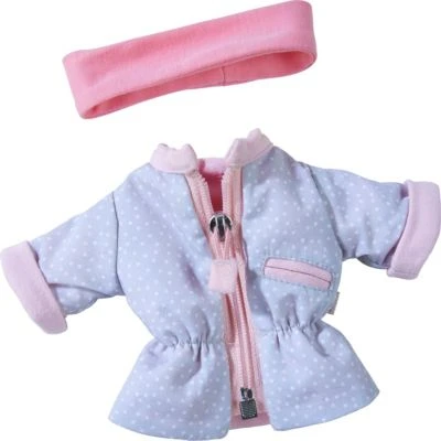 HABA 306547 Kleiderset Pünktchen-Parka, 32 Cm