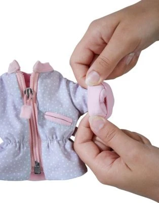 HABA 306547 Kleiderset Pünktchen-Parka, 32 Cm – Bild 3