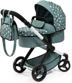 Kombi-Puppenwagen Xeo Nordic Green Von Bayer