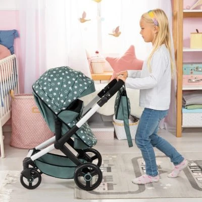 Kombi-Puppenwagen Xeo Nordic Green Von Bayer â Bild 6