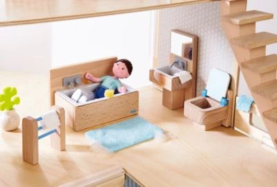 HABA 303011 Little Friends Puppenhaus Badezimmer â Bild 2